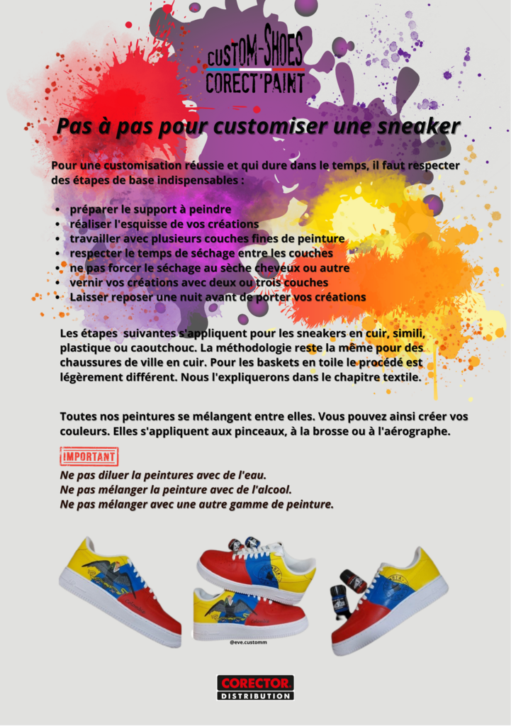 Cours particulier de customisation de chaussures - Sensobox